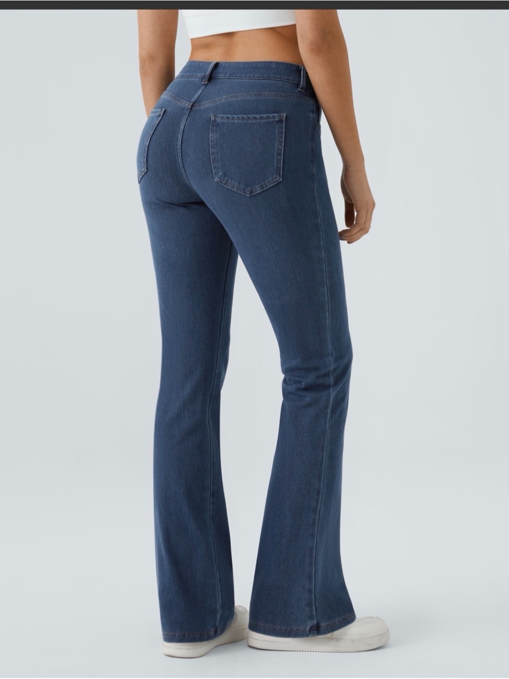 HALARA Flex Women's Dark Blue Wide-Leg Jeans Size XL